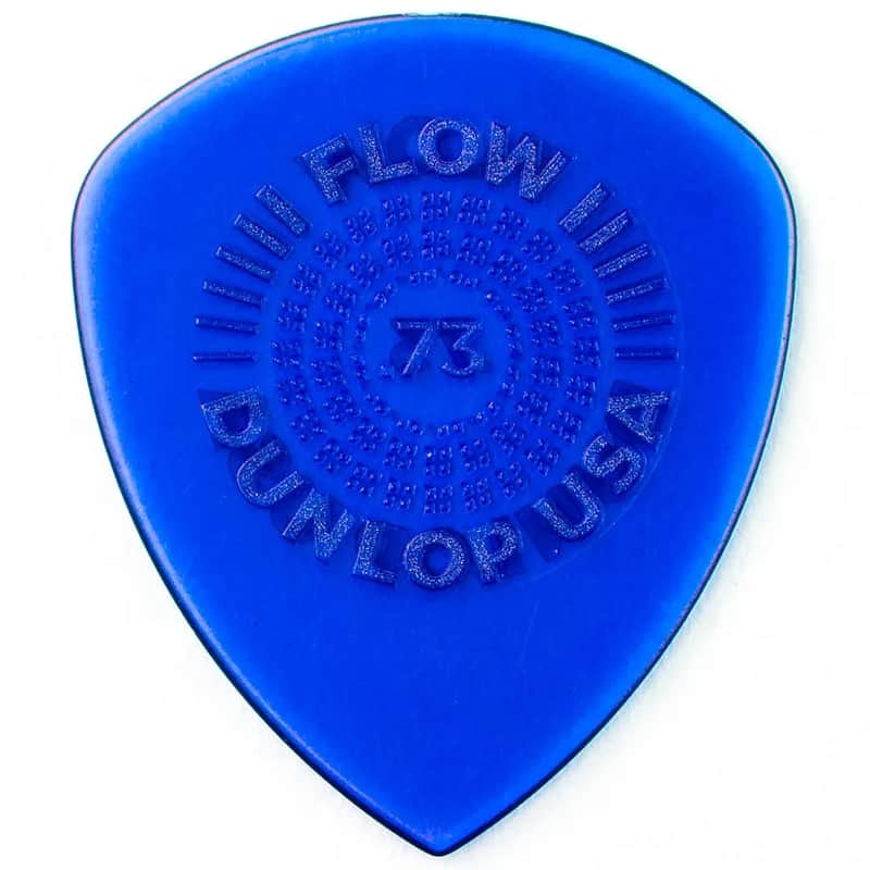 Dunlop 549R73 Flow Standard Grip .73mm Guitar Picks (24-Pack) image 1