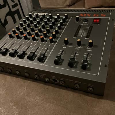 LEM MX6S vintage mixer - 6 mono channels - stereo output image 2