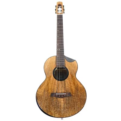 Flight Fireball EQ-A Solid Mango Baritone Ukulele image 5