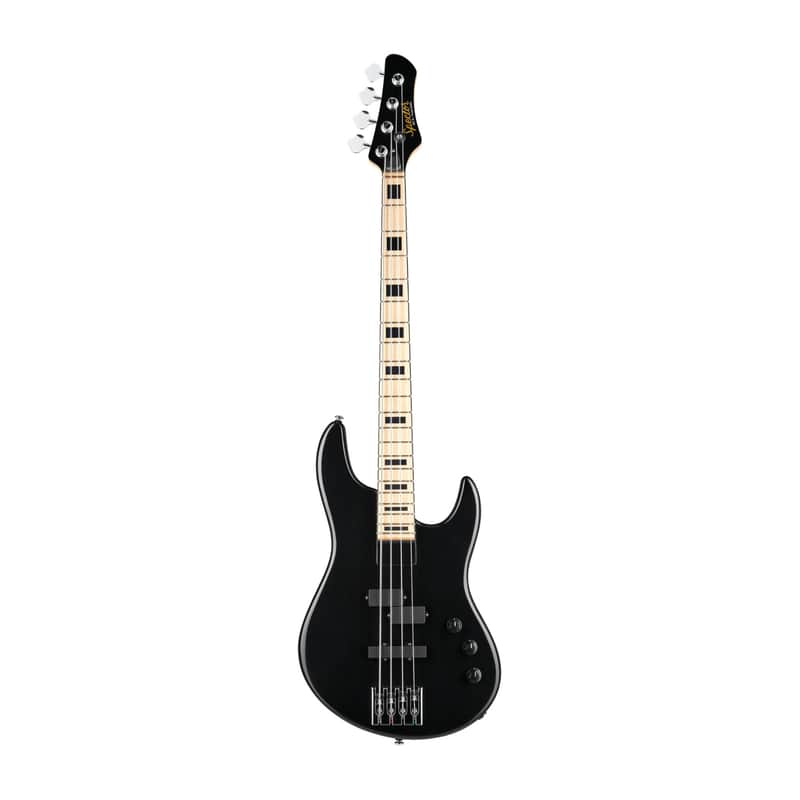Spector ICON NC-4 Frank Bello 4-String Bass Guitar with Maple Fingerboard Alder Body and Signature EMG Pickups (Black Sapphire) image 1