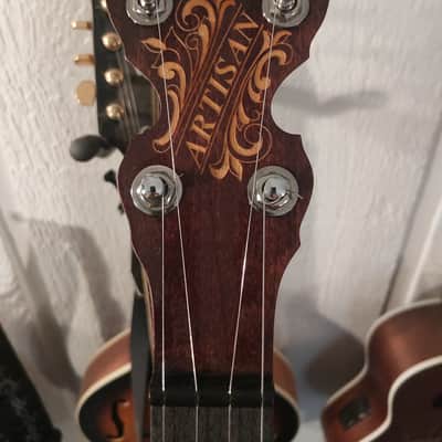 Deering Artisan Goodtime Two, Left-Handed, Dark Red Mahogany Satin image 3