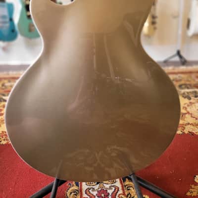Tagima Ekosonic Semi-Hollow - Metallic Deep Silver (Brand New / 2026 Release) image 5