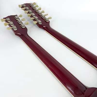 2001 Gibson EDS-1275 Double Neck – Cherry Bild 7