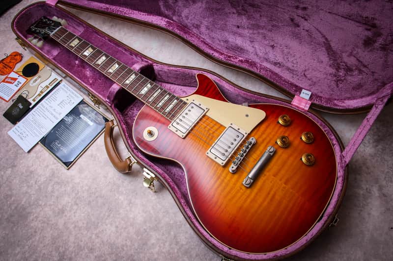 GIBSON USA Custom Shop 60th Anniversary '59 Les Paul Standard Reissue "Cherry Teaburst + Rosewood" (2019) image 1