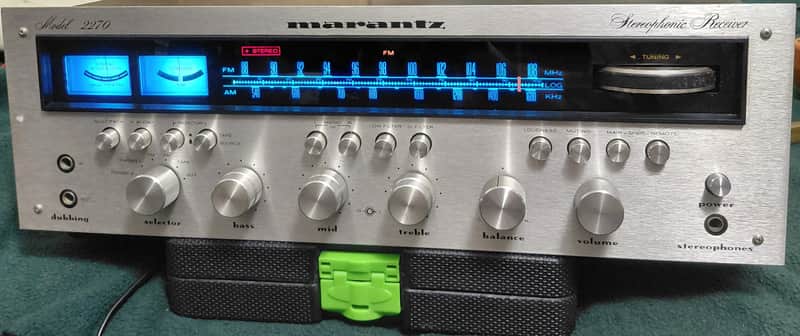 Immagine Marantz Model 2270 70-Watt Stereo Solid-State Receiver 1971 - 1975 - Silver Fully Restored - 1