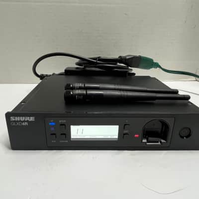Shure GLXD4R Z2 GLXD14R Wireless Rackmountable Rack Ear Mount Receiver with Power Supply for GLXD GLXD1 GLX-D GLXD4=-Z2 Vocal Mic Guitar Instrument Advanced Digital Wireless Systems Band 2400-2483.5MHz for GLXD24R GLXD14 SM58 B58 Beta 58 B87A image 4