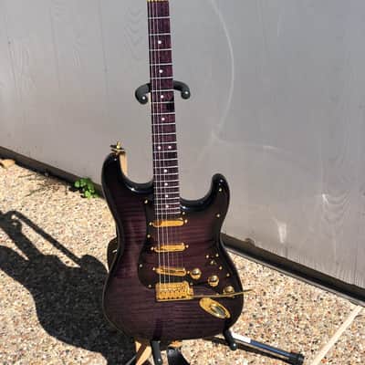 Stratocaster Master Build Custom Shop Yuriy Shishkov  New Old Stock Purple Trans - #1 of 1 image 11