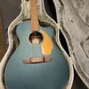 Fender Newporter Player Acoustic / Electric Ocean Teal With NEW Roadrunner Case