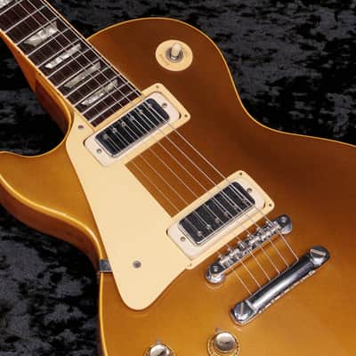 GIBSON Les Paul Deluxe 1974-1975 Lefty Gold Top [396086] [11/03] image 9