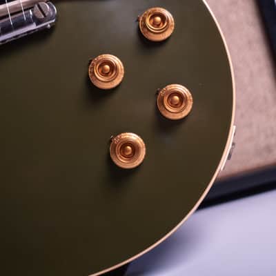 Gibson Custom M2M '54 Les Paul, Olive Drab, Ultra Light Aged image 6