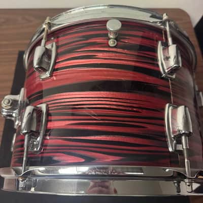 Ludwig S-120 Standard Series 9x13" Mounted Tom 1969 - 1974 - Ruby Strata image 5
