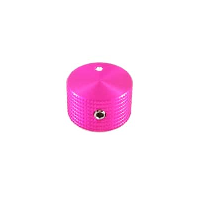 Tesi 20mm Solid Aluminum Knurled Replacement Knob - Pink image 2