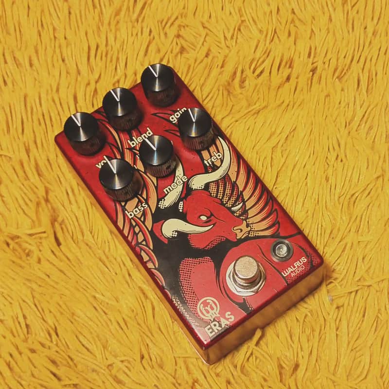 2021 Walrus Audio Eras Five-State Distortion Red