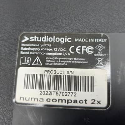 Studiologic Numa Compact 2x 88-key Stage Piano image 12