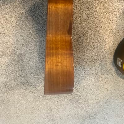 Kamaka Tenor Ukulele — vintage white label 1970s - Natural koa image 9