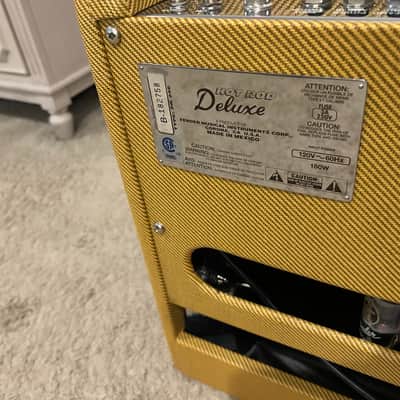 Fender Hot Rod Deluxe III FSR Lacquered Tweed 2003 - Blonde Tweed image 6