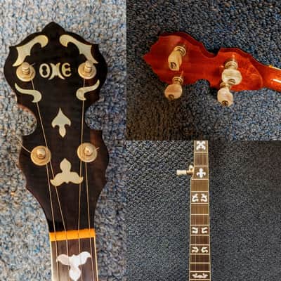 Vintage OME Triple X (XXX) 5-String Resonator Banjo w/ OHSC image 7