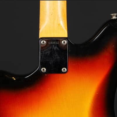 1965 Fender Jazzmaster – Sunburst – January 1965 Neck Date image 3