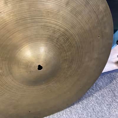 K. Zildjian 18" New Stamp Crash Cymbal w/ Rivets 1582 gr. Video DEMO image 4