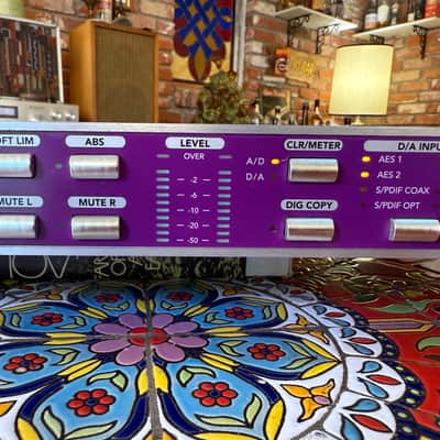 Apogee PSX-100 Rare LIMITED EDITION 2-Channel 24-Bit 96kHz A/D-D/A Converter 2000s - Purple image 3