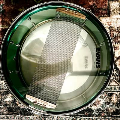 Pearl Morgan Rose Signature 14”x 5” “Alien Freak” Steel Green to black fade image 6