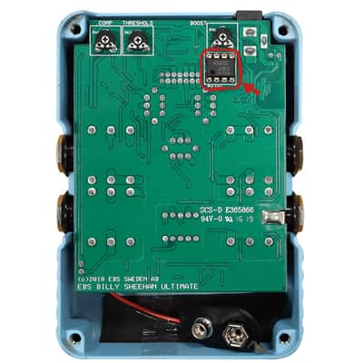 EBS Billy Sheehan Ultimate Signature Bass Drive Pedal image 5