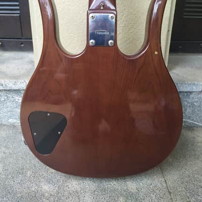 Hondo II Professional Longhorn Bass. Walnut. (Danelectro type). HP-1181 image 4
