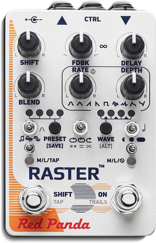 Red Panda Raster 2 Modulated Delay With Pitch Shifting image 1