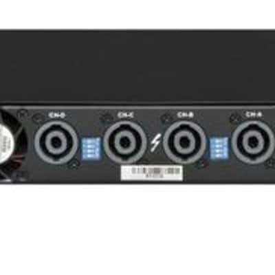 CVR Audio D-1004 BLUE Professional Power Amplifier 1 Space 1000 Watts x4 at 8-Ohms image 3