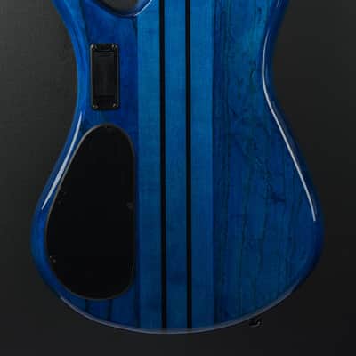 Spector NS Dimension 5 Multi Scale - Black & Blue Gloss image 5