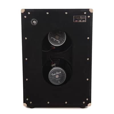 Two Rock 2x12 150w Vertical Cabinet w/Two-Rock 1265B Speaker Black Suede w/ Cane Grill Pre-Order image 3