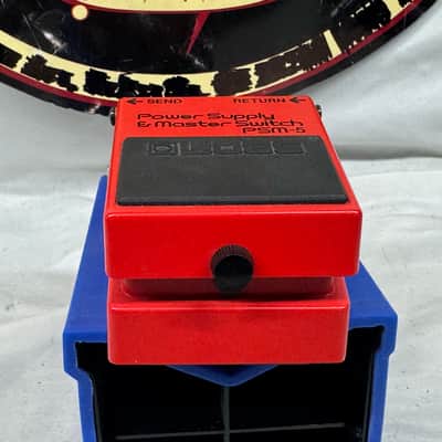 Boss PSM-5 psm5 Power Supply Pedal - Red Label / MIJ Made In Japan 1985 image 3