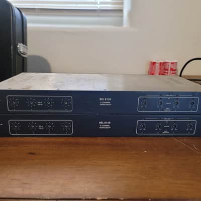Pair BEL Digital Audio BEL 8150 professional 8-channel audio delay processors. image 5