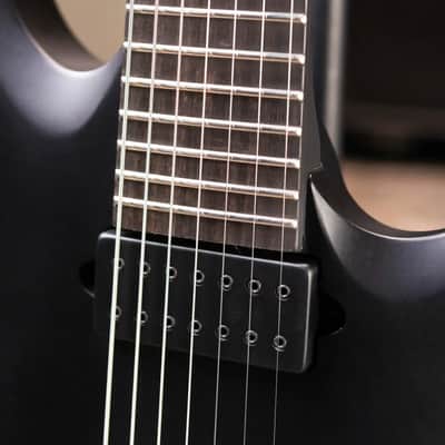 Ibanez K7YIN James "Munky" Shaffer Signature 7-String Electric Guitar - Matte Black with Gig Bag image 9