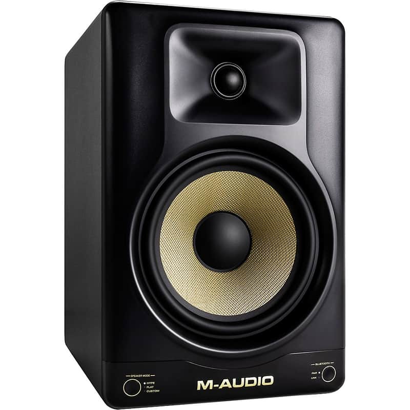 M-Audio Forty Eighty 8" Powered Studio Monitors (Each) Gold Regular image 1