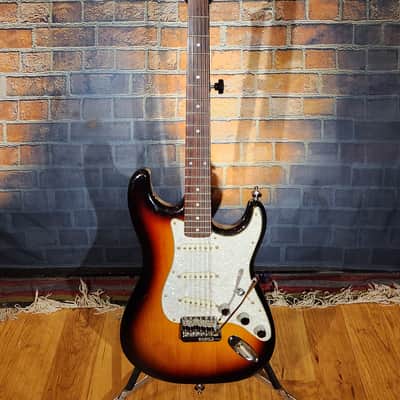 Vintage Columbus Partscaster w/ Original Body & Parts Sunburst image 1