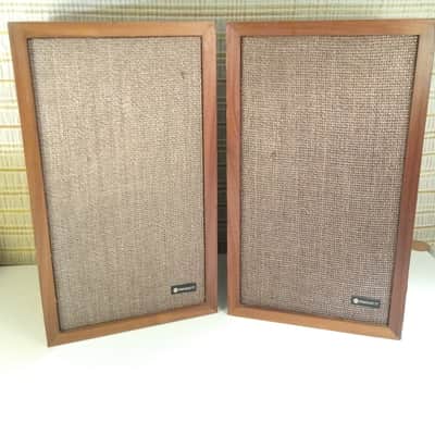 CRITERION 77 SPEAKERS 30 WATT 99-02321WX H. F. RANGE 8 OHM WOOD 1972 image 1