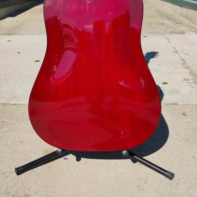 Guild D-25 - 1974 - Cherry Red image 17
