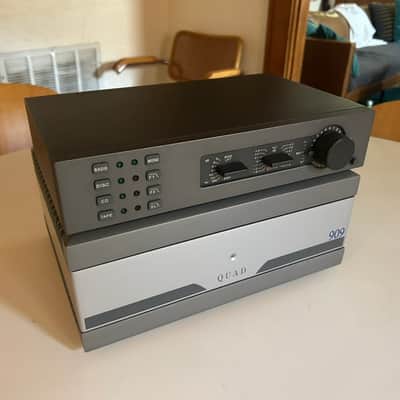 RARE Quad 909 Power Amp and 34 Preamp Audiophile Seperates Set, WORKS PERFECTLY image 2