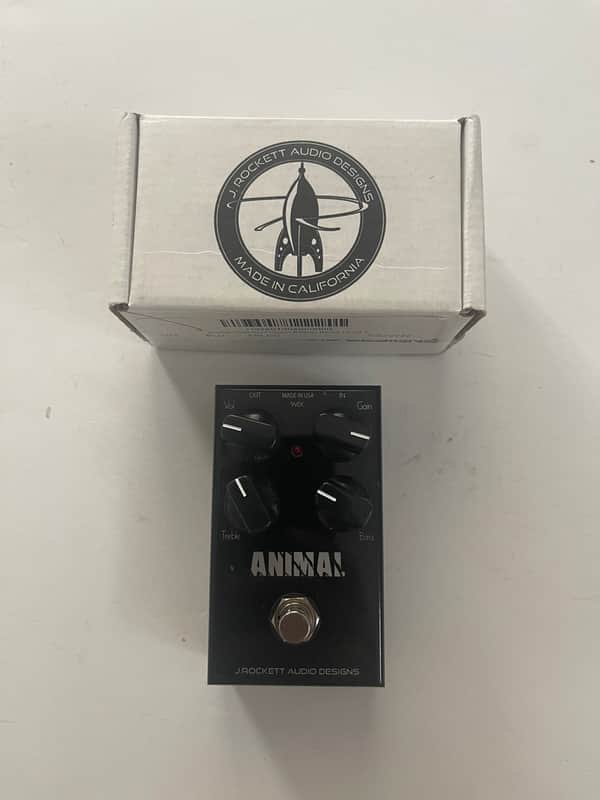 J. Rockett Audio Designs Animal Overdrive Tour Series Guitar Effect Pedal + Box image 1