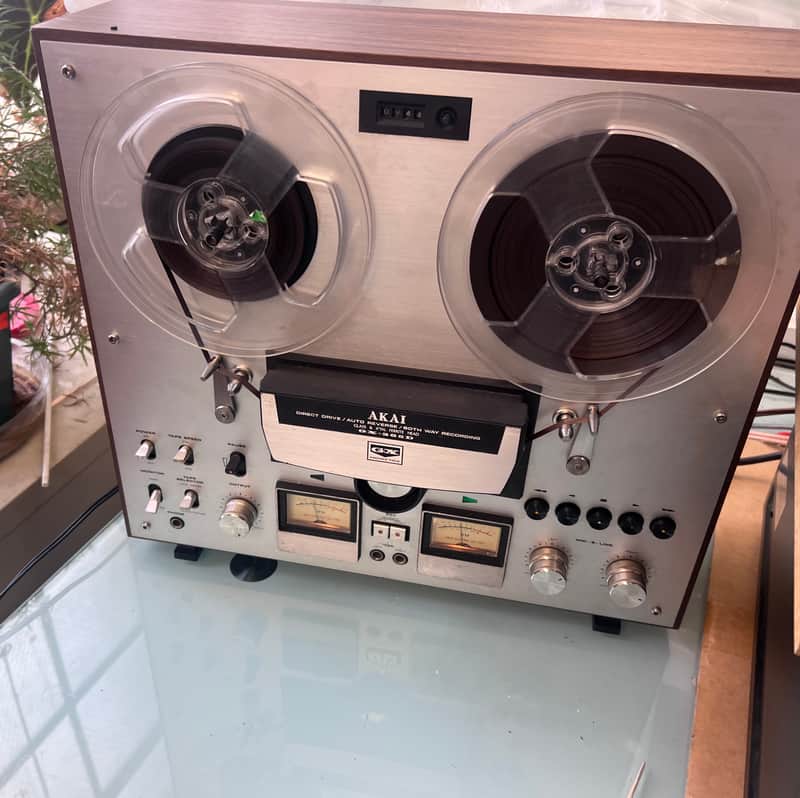 Akai GX-265D 1/4" 4-Channel 2-Track Tape Recorder 1976 - 1978 - Silver image 1