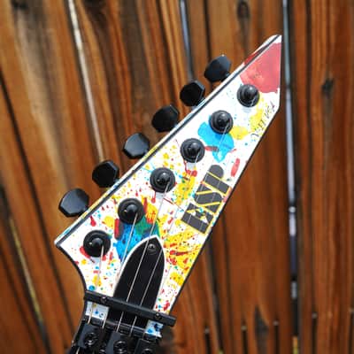 ESP USA V-II FR Jawbreaker Satin 6-String Electric Guitar w/ Black Tolex  Hard Case image 6
