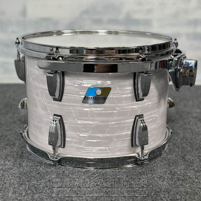 Ludwig Classic Maple "Super 70s" Tom 13x9 70s White Marine Pearl w/Vibraband - DCP Exclusive! image 1