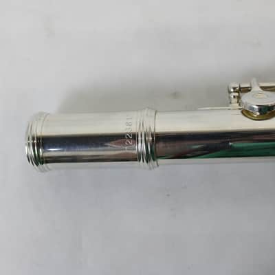 Armstrong Limited Edition USA Thin Wall P4 Open-Hole Flute w/ B Foot, Offset G - Sterling Silver image 10