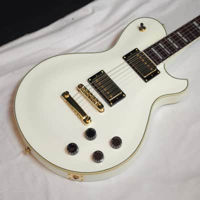 MICHAEL KELLY Patriot Vintage electric GUITAR new w/ CASE - White - cosmetics image 4