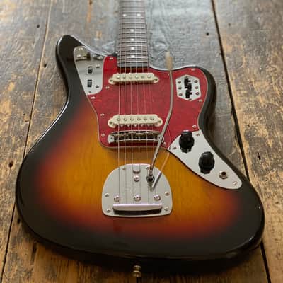 Fender Japan Very Clean 1993 Jaguar '66 Reissue MIJ N-Serial Grunge Era Three Tone Sunburst image 1