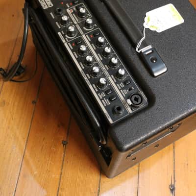 Roland AC-60 Acoustic Guitar Combo W/ Case and Stand - Black image 3