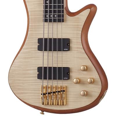 Schecter Stiletto Custom-5 - Natural Satin (NAT) (2541) image 2