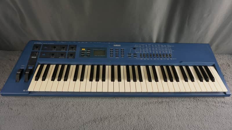 Yamaha CS1x Control Synthesizer Blue w/ Power Supply image 1