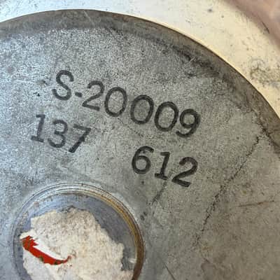 Vintage 1966 CTS 12" Guitar Speaker 8 Ohms Silver image 5